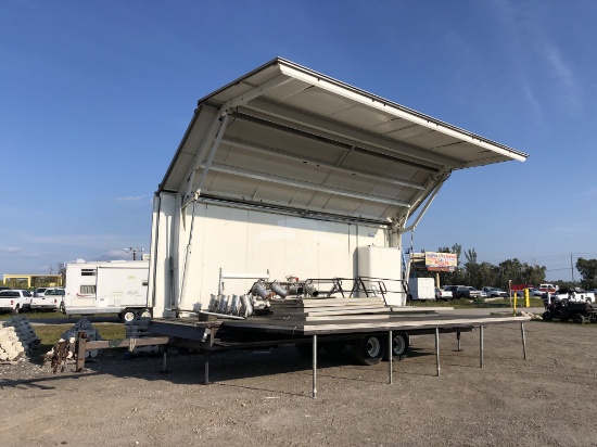 30ft Trailer Mounted Hydraulic Event Stage