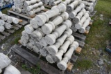 Pallet of Precast Concrete Decorative Posts