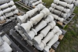 Pallet of Precast Concrete Decorative Posts