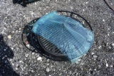 Outdoor round BBQ Pit