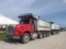 2000 Freightliner Quad Axle Dump Truck with Benson Tri-axleDump Trailer PiggyBack Set Up