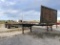 2000 Utility 48ft FS2CA Aluminum Flatbed Spread Axle Trailer