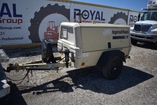 2002 Ingersoll Rand P185WJD Tow Behind Compressor Generator