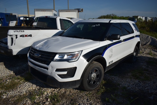 2018 Ford Explorer AWD SUV Damaged
