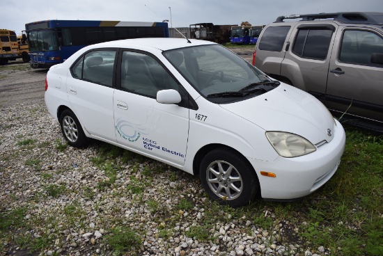 2002 Toyota Prius 4 Door Sedan