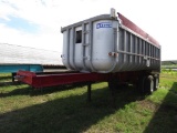 1982 Benson 32ft Aluminum Dump Trailer