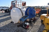 725 Poly Tank with Honda Pump Firehose and Watering Attachment