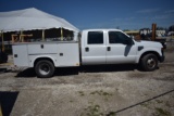 2008 Ford F-350 XL SD Crew Cab Service Crane Truck