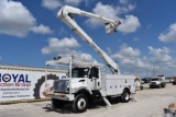 2007 International 7300 SFA 4x4 55ft Insulated Bucket Truck