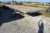 1995 Great Dane Flatbed 5th Wheel Trailer