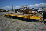 T/A Tag Along Equipment Trailer with Ramps