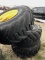 3 Over sized Tires and Wheels for Menzi Muck