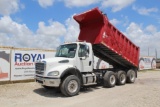 2012 Freightliner M2 Tri Axle Dump Truck