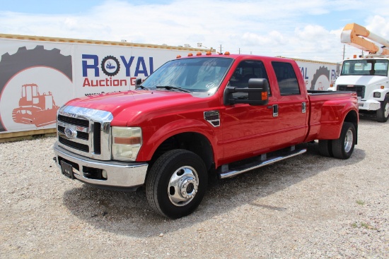 2008 Ford F-350 Lariat 4x4 Crew Cab Dually Pickup Truck