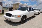 2007 Ford Crown Victoria 4 Door Police Cruiser