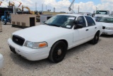 2007 Ford Crown Victoria 4 Door Police Cruiser