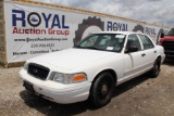 2008 Ford Crown Vic 4 Door Police Cruiser