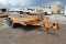 2013 Butler 10,000lb T/A Tilt Equipment Trailer