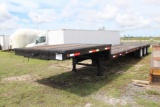 2005 Crosley 48ft Tri-Axle Step Deck Equipment Trailer