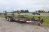 T/A 14,000lb Equipment Trailer with Ramps