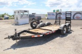 T/A Equipment Trailer with Ramps