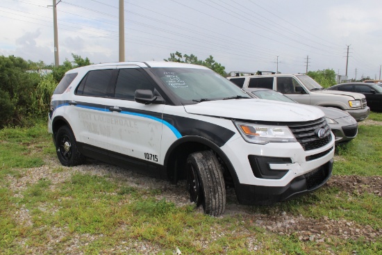 2018 Ford Explorer AWD SUV Damaged