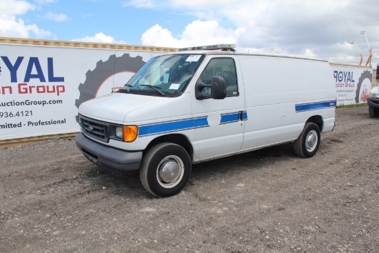 2006 Ford E-250 Detainee Transport Van