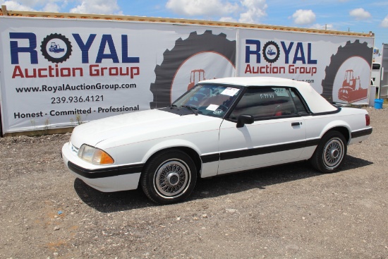 1989 Ford Mustang LX Convertible Coupe
