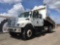 2006 International 7300 Crew Cab Flat Bed Dump Truck