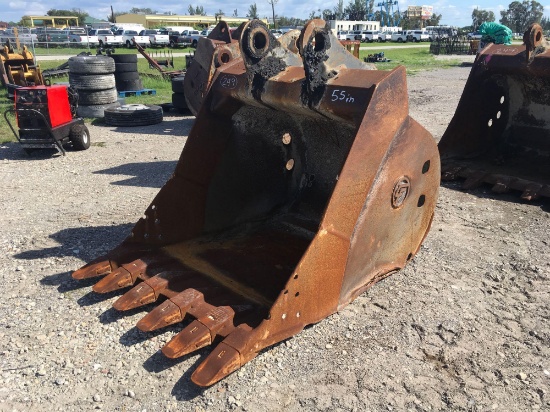 55in Excavator Bucket with Teeth