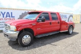 2003 Ford F-550 Lariat Crew Cab Texas Body 5th Wheel Pickup Truck