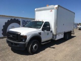 2008 Ford F-550 16ft Sewer Viewer Box Truck