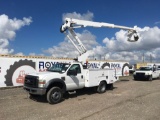 2008 Ford F-550 37FT Insulated Bucket Truck Truck