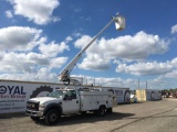 2008 Ford F-550 35ft Over Center Bucket Truck