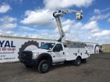 2012 Ford F-550 37ft 4x4 Insulated Telescopic Bucket Truck