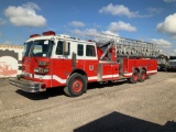 Sutphen TS-100 Ladder Fire Truck