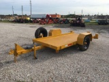 12ft x 5.5ft Tilt deck trailer