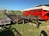 1999 GOOS TRAILER Homemade 26ftx8ft gooseneck trailer