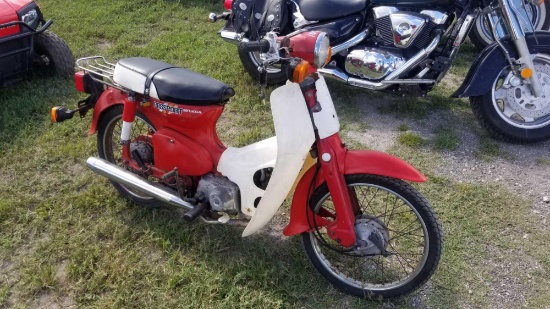 1982 Honda Passport 70 Under-Bone Motorcycle