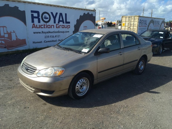 2004 Toyota Corolla 4 Door Sedan