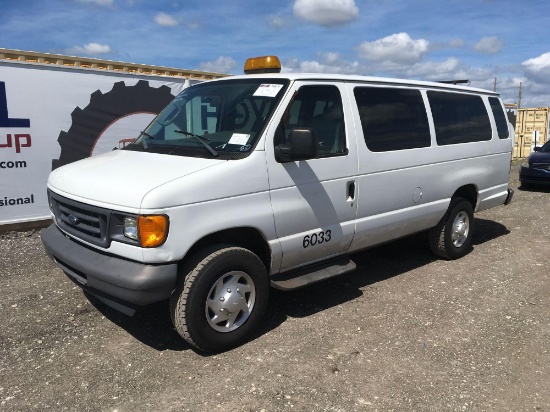 2007 Ford E-350 Cargo Passenger Van