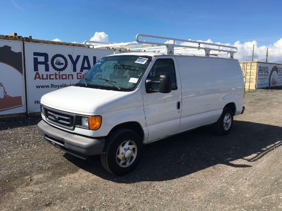 2007 Ford Econoline Cargo Van