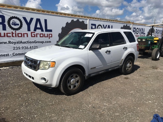 2008 Ford Escape Sport Utility Vehicle