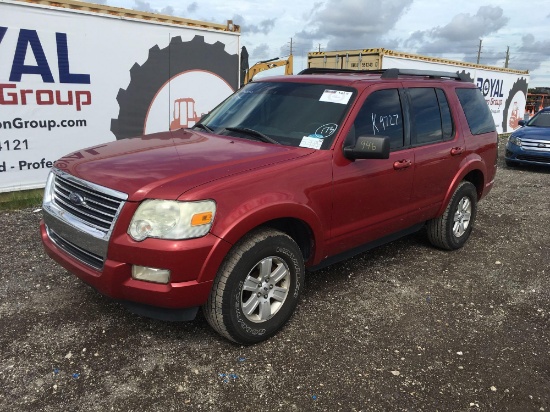 2009 Ford Explorer Sport Utility Vehicle