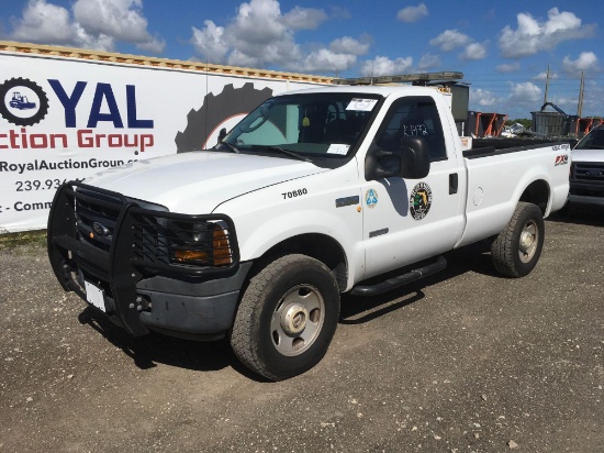 2006 Ford F-350 Four Wheel Drive Pickup Truck