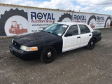 2009 Ford Crown Vic 4 Door Police Cruiser