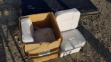 2 Cuddy Brite White Boat Jump Seats