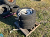 4 Tractor Tires and Wheels