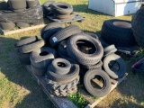 Bundle of New and Unused Trailer and Small Tires