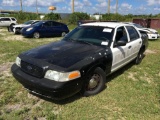 2004 Ford Crown Vic 4 Door Police Cruiser